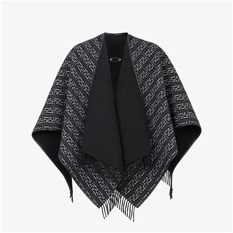 fendi poncho sale|fendi poncho black and white.